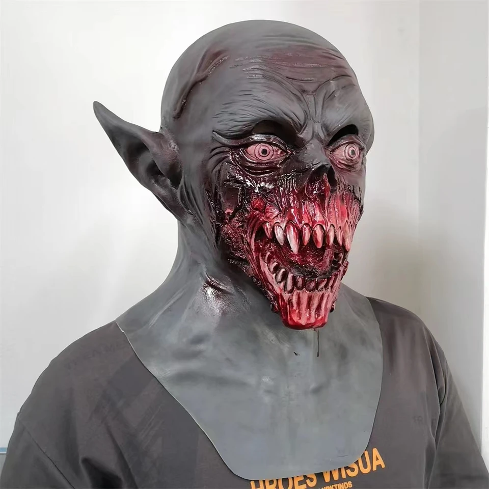 Halloween upír horor krvavý duch halloween kostým Party latex celá tvár Masky plná hlava prilba cosplay kostýmy večierky rekvizity