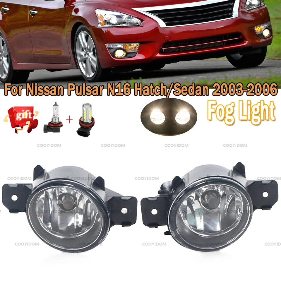 Halogény predného nárazníka Halogénové LED pre Nissan ALMERA QASHQAI X-TRAIL Primera Teana Altima Maxima 2001-2015 26155-89927 NI2592117