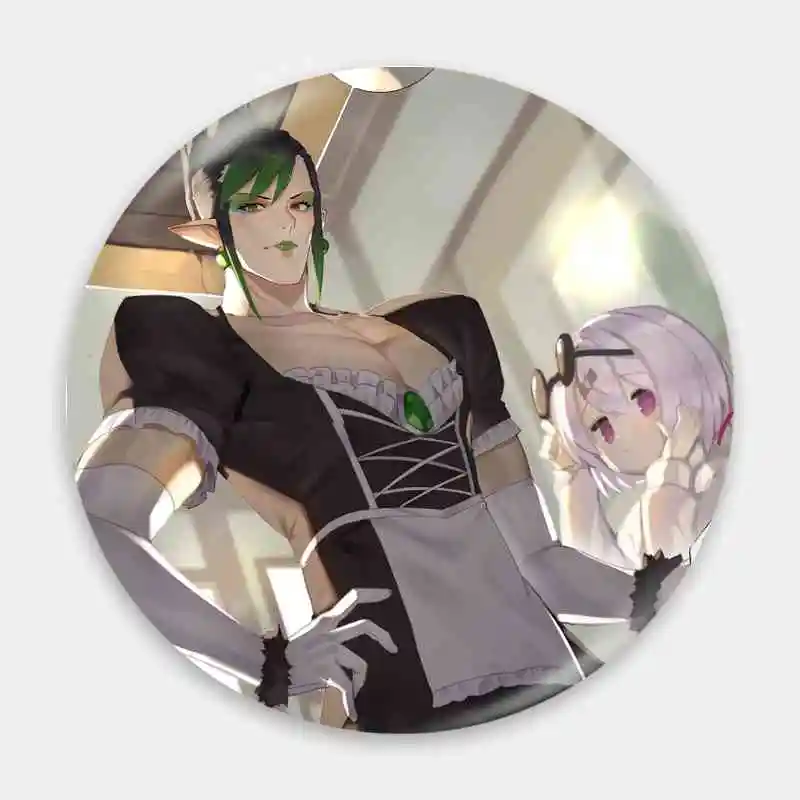 Hanabatake Chaika Channel VTuber Anime Odznak brošňový kotva periférne PIN Pamätný