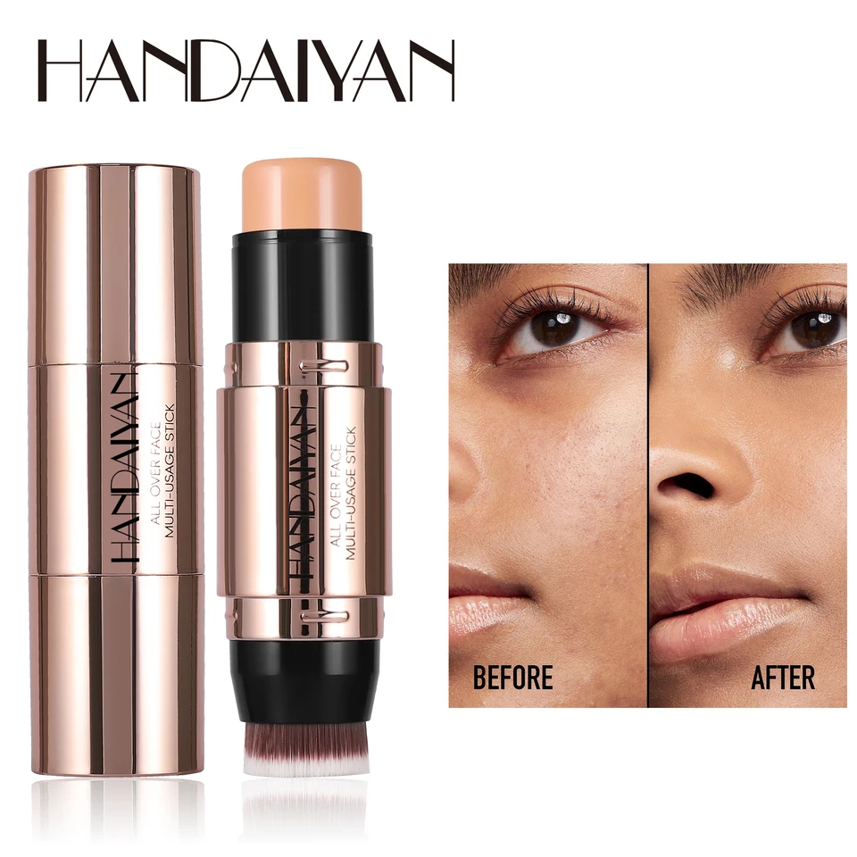 Handaiyan 8 odtiene matný korektor kontúr s dvojhlavým dlhotrvajúcou vodotesnou tvárou kozmetiku make-up