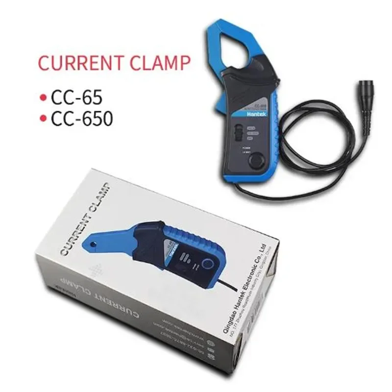 Hantek CC-65 CC-650 Aktuálny svorkový osciloskopový sonda pre 6022BE 1008C AC/DC тоизмерительный зонд s BNC Plug 20KHz/400Hz