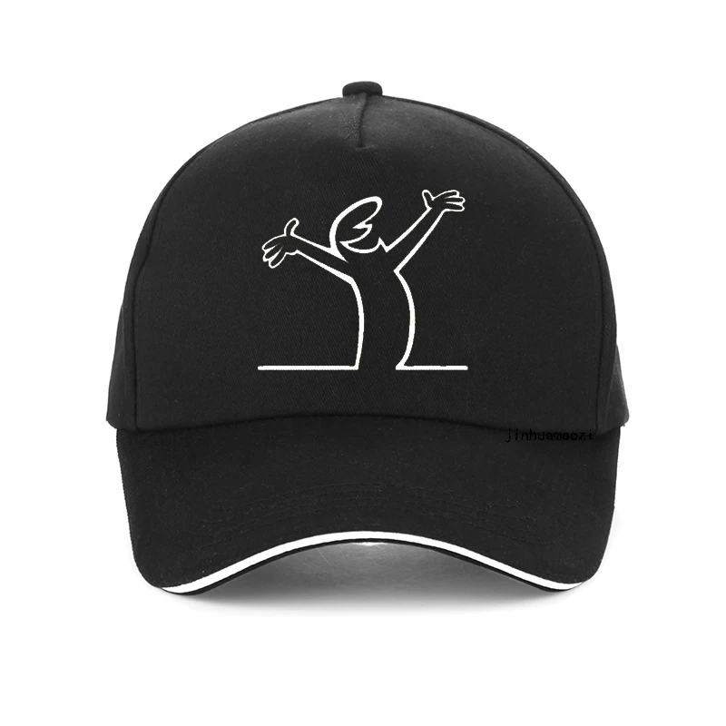 Happy Fashion Hat La Linea The Line Osvaldo Cavandoli TV TV Men Ženy baseballová čiapka Summer priedušné nastaviteľné klobúky Snapback
