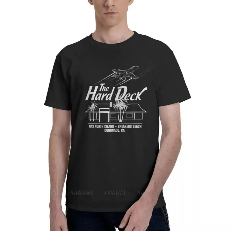 Hard Deck Beach Bar Classic Tričko Kawaii oblečenie plus veľkosti Tops T-Shirt Men tričká pre mužov grafika