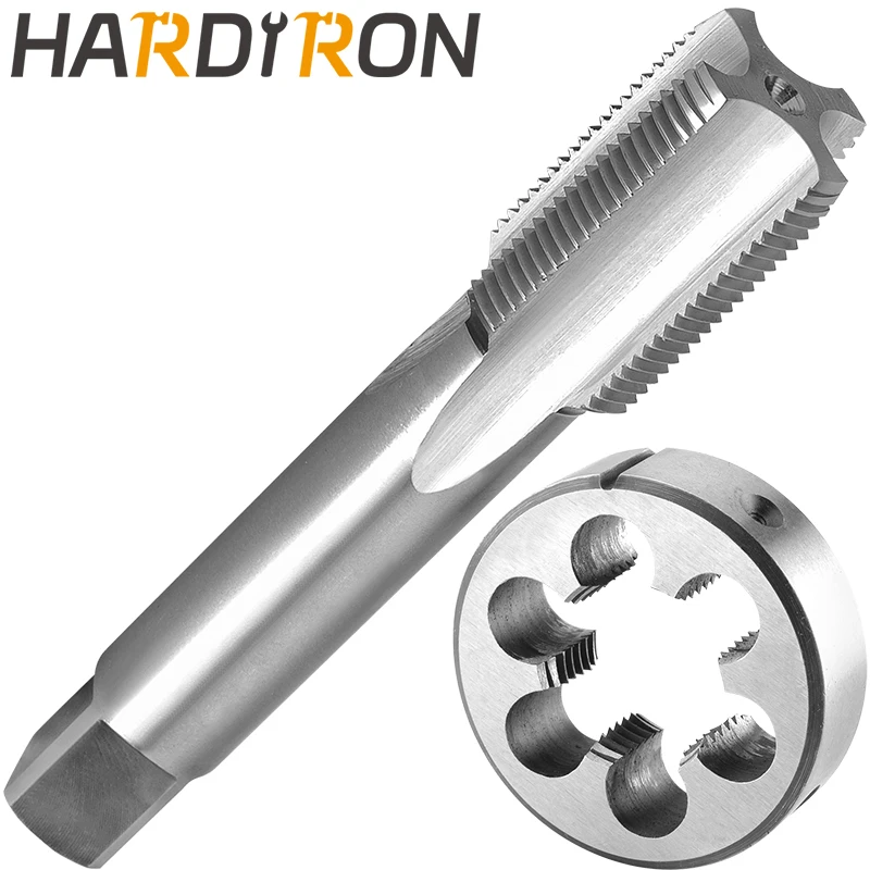 Hardiron M43 x 1,5 kohútik a mazanie nastaví pravou rukou, M43 x 1,5 strojové závit Tap & Round Die