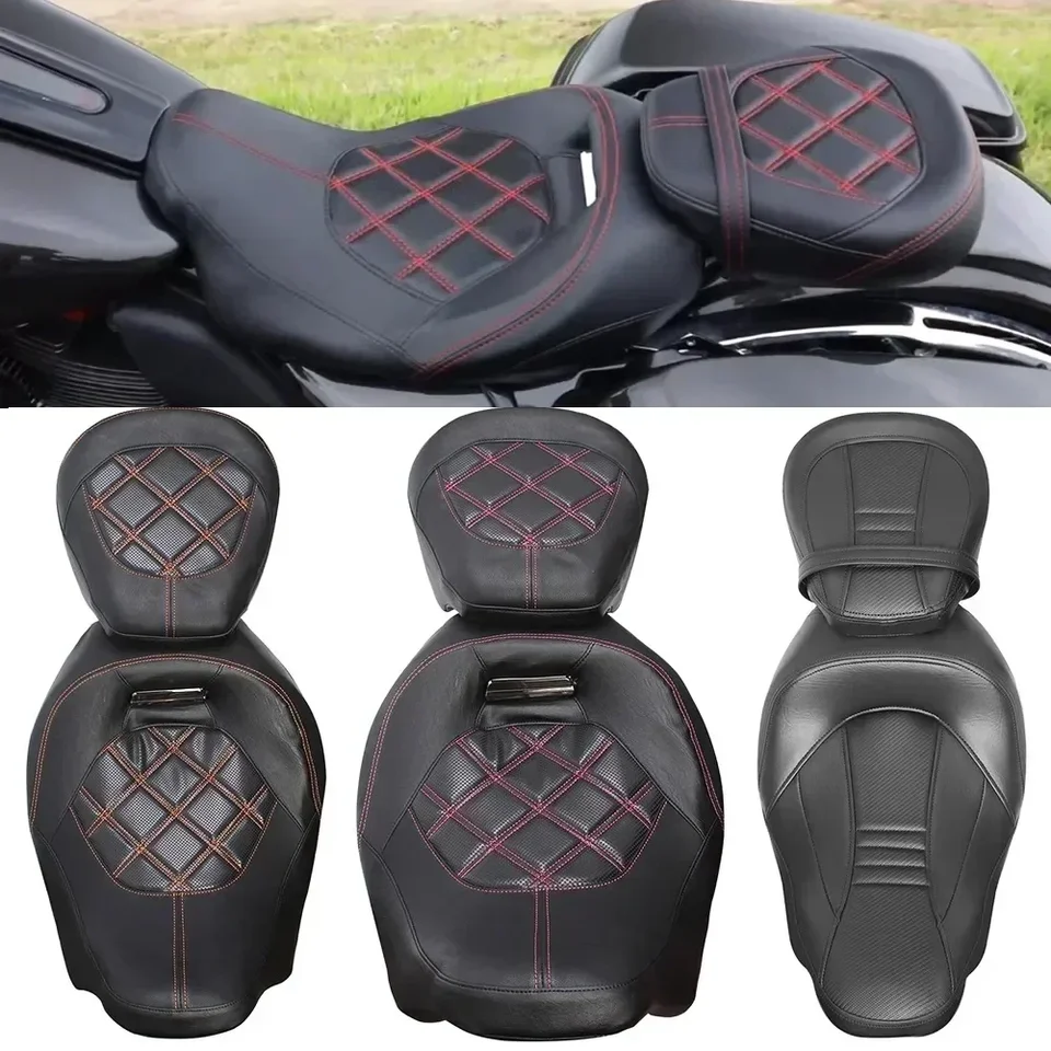 Harley CVO Street Road King Dual Light Motorcycle sedadlo sedadlo predné zadné upravené motocyklové sedlo vhodné pre 09-21 rokov