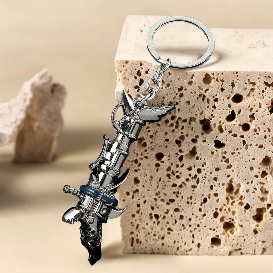 Harong Jinx Cannon Pendant Key Ring for Men Women Classic Movie Cosplay kľúče šperky doplnky darčeky