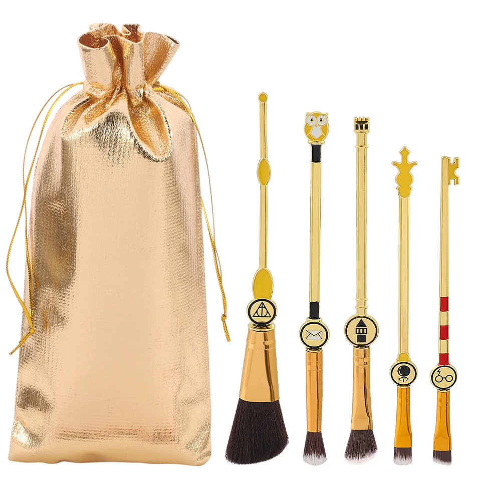 Harry Potter Horcrux make -up kefy Nastavte očné tieňové základy Ženy Kozmetické kefové očné tiene Červenanie práškového práškového nástroja Krásny nástroj