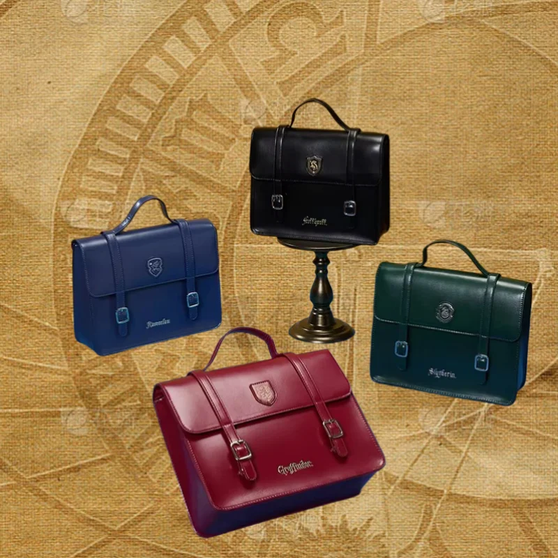 Harry Potter označený Rokfort School of Witchcraft and Wizardry Backpack Bag Messenger Bag British Style Nový rok darček