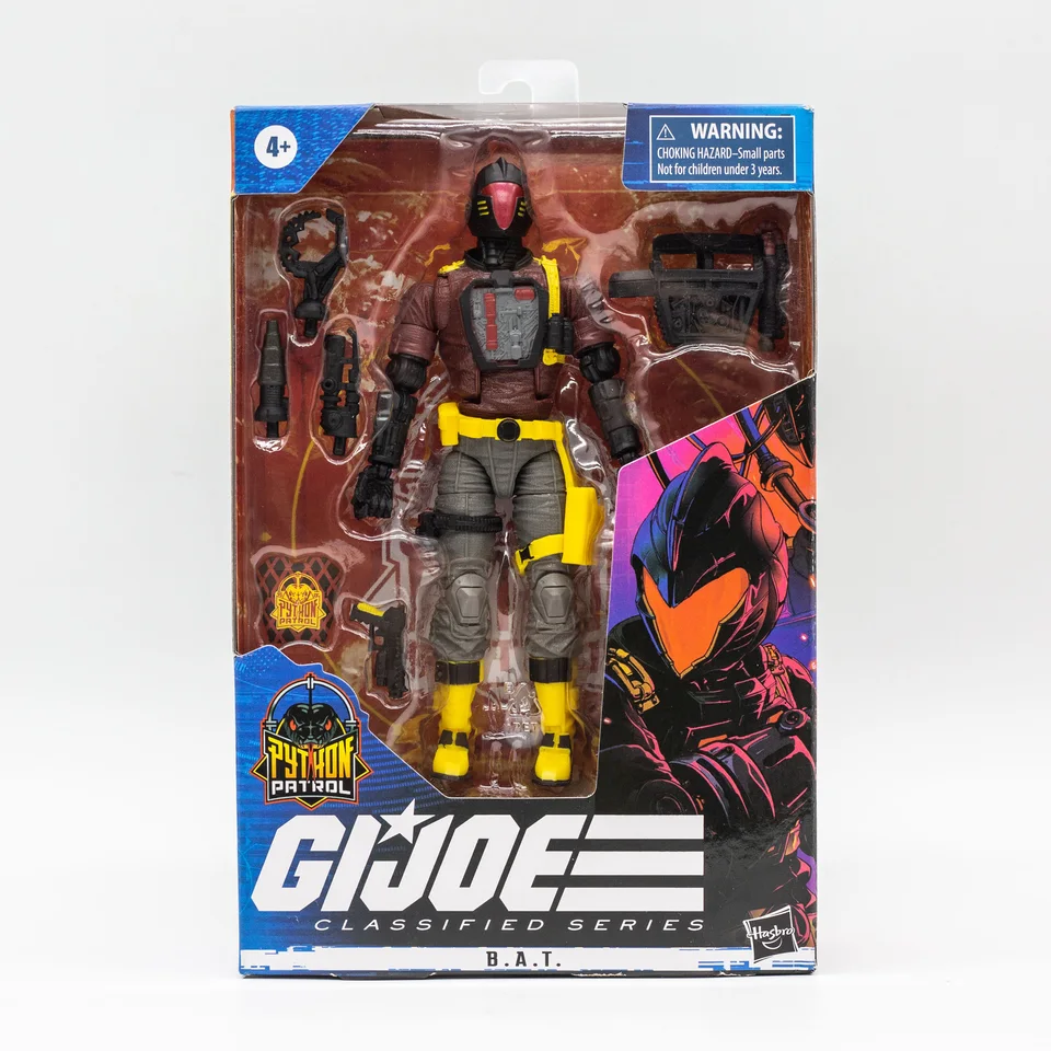 Hasbro Gijoe Gijoe Classified Series Bat Python Patrol Darče Darčeky hračky anime figúrky figúrky modely Zhromažďovať ozdoby
