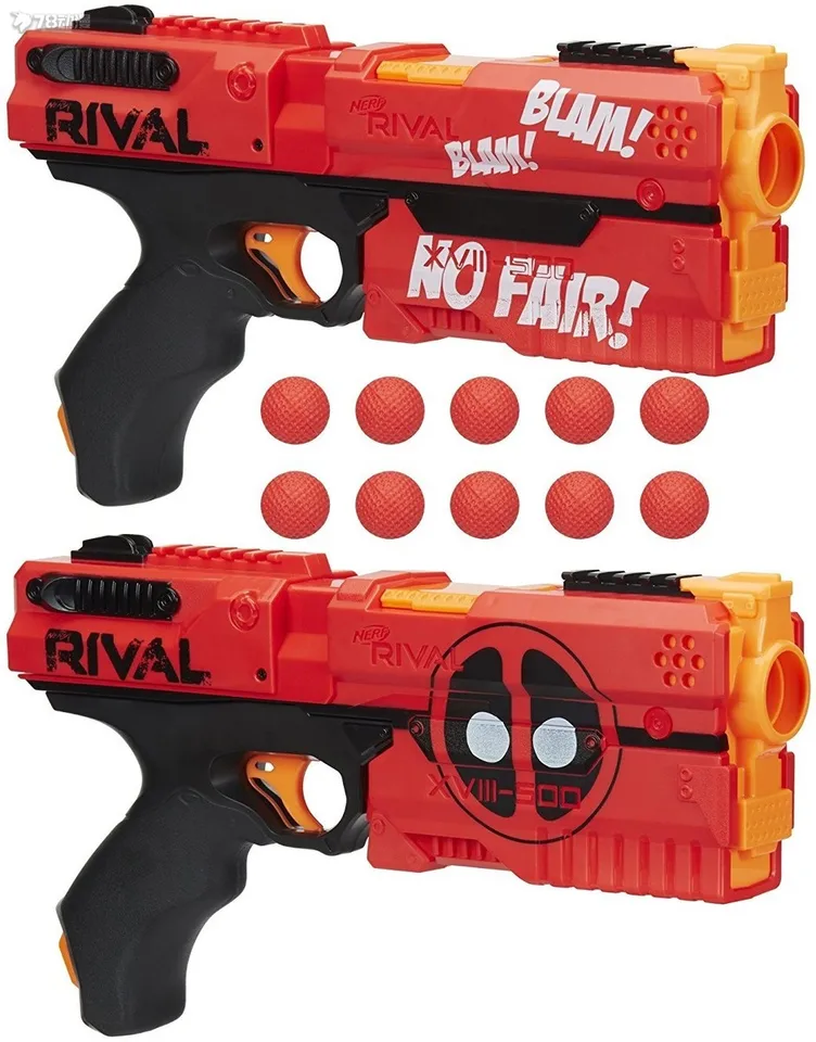 Hasbro Nerf Rival XVIII-500 Deadpool Double-Gun Toys Modely Hračky s boxami Úplne nové akčné figúrky uvedené v roku 2015
