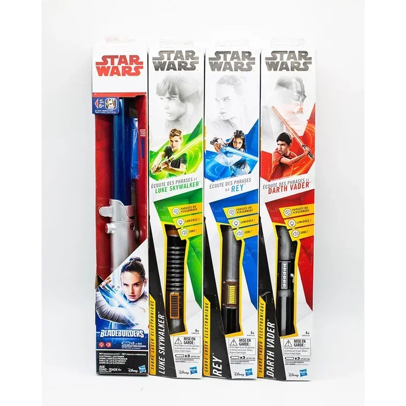 Hasbro Star Wars Bladebuilders Luke Skywalker Rey Darth Vader Saber Laser Lightsaber Toys Light Sabre Model Model