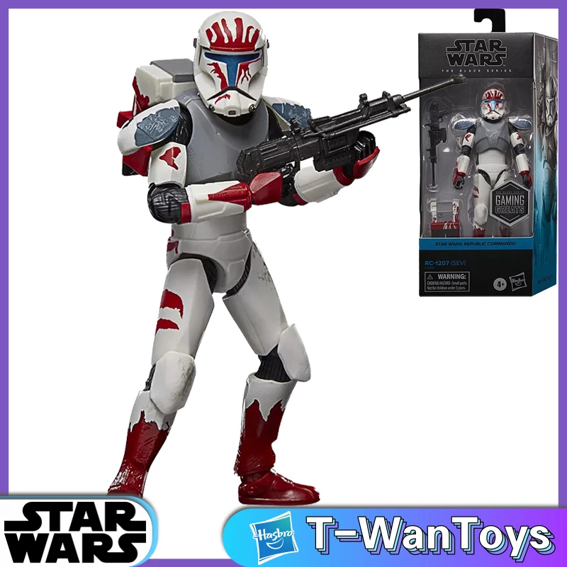 Hasbro Star Wars The Black Series Gaming Greats RC-1207 (SEV) 6 palcov (15 cm) zberateľské hračky akčných hračiek