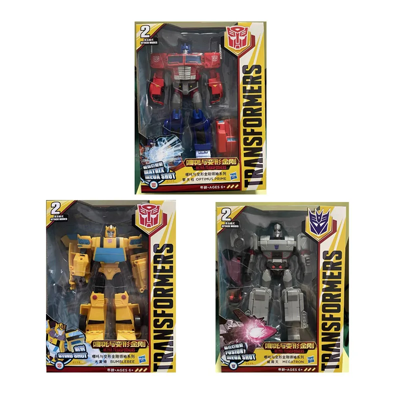 Hasbro Transformers Cyberverse Ultra Class Megatron Optimus Prime Bumblebee Action Figures Classic Movie Collectible Model Hračky