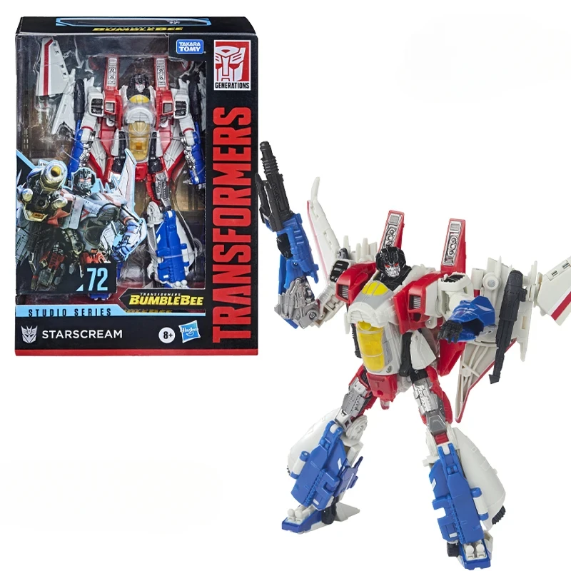 Hasbro Transformers Toys Studio Series 72 Voyager Class Bumblebee Starscream Action figurs Nové na sklade