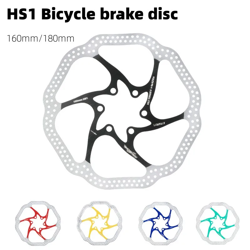 Hassns HS1 Mountain Bike Rotor 180 mm brzdový disk MTB 160 mm Hydraulické brzdy Sada pre bicykelový strmeňový disk rotor cyklovanie disco