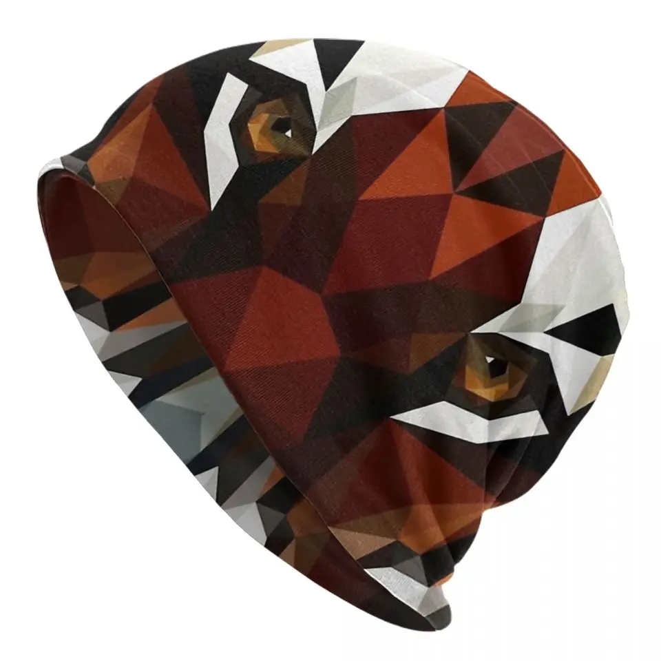 Hat Geometric Tiger Outdoor Caps for Men Ženy lebky čiapky lyžiarske čiapky mäkké klobúky kapoty