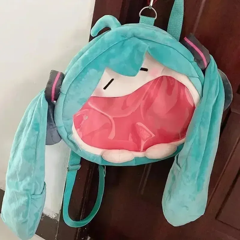 Hatsune Miku rameno taška Nový batoh roztomilý anime dievča plyšová karikatúra kawaii knapsnack študent taška paket detské darčeky Domovod