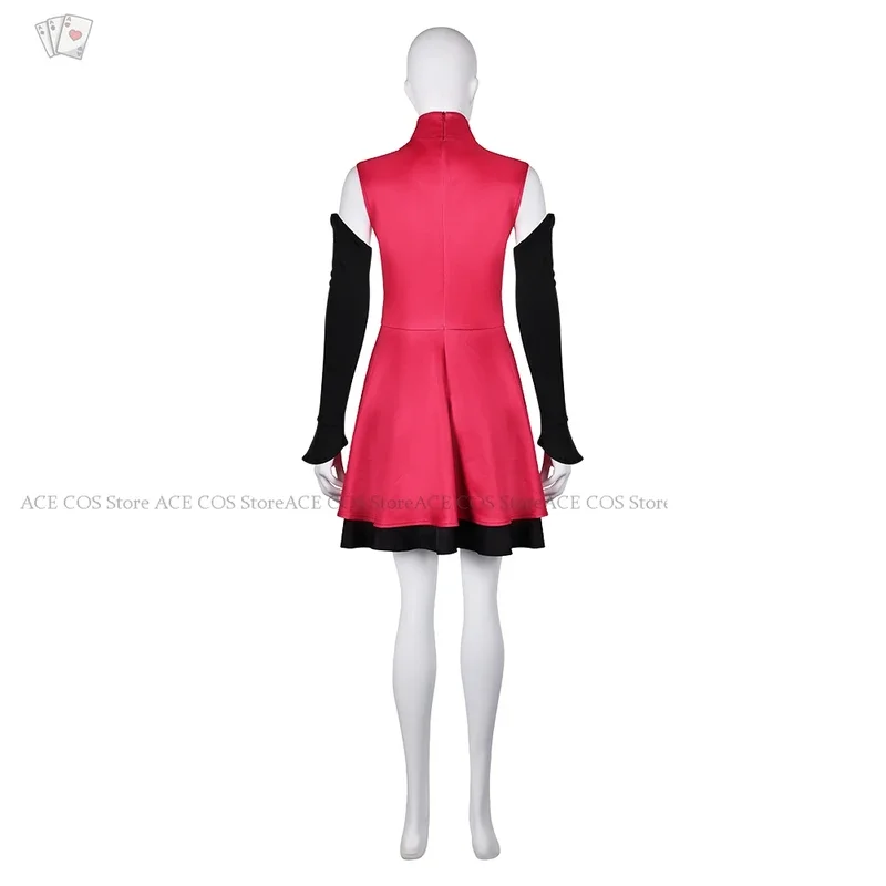 Hazbin Charlie Morningstar Hotel Cosplay kostýmy šaty parochňou šialený boj anime halloween strany princezná Charlie Cosplay oblečenie