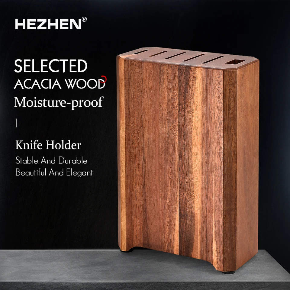 Hazhen Six Hole Hizhen Acacia Acacia Massity Wood Držitie Kuchyňa Kuchynské scenáty SKLADOVÉ SKLADOVANIE PODLAHY AKO SKLADU