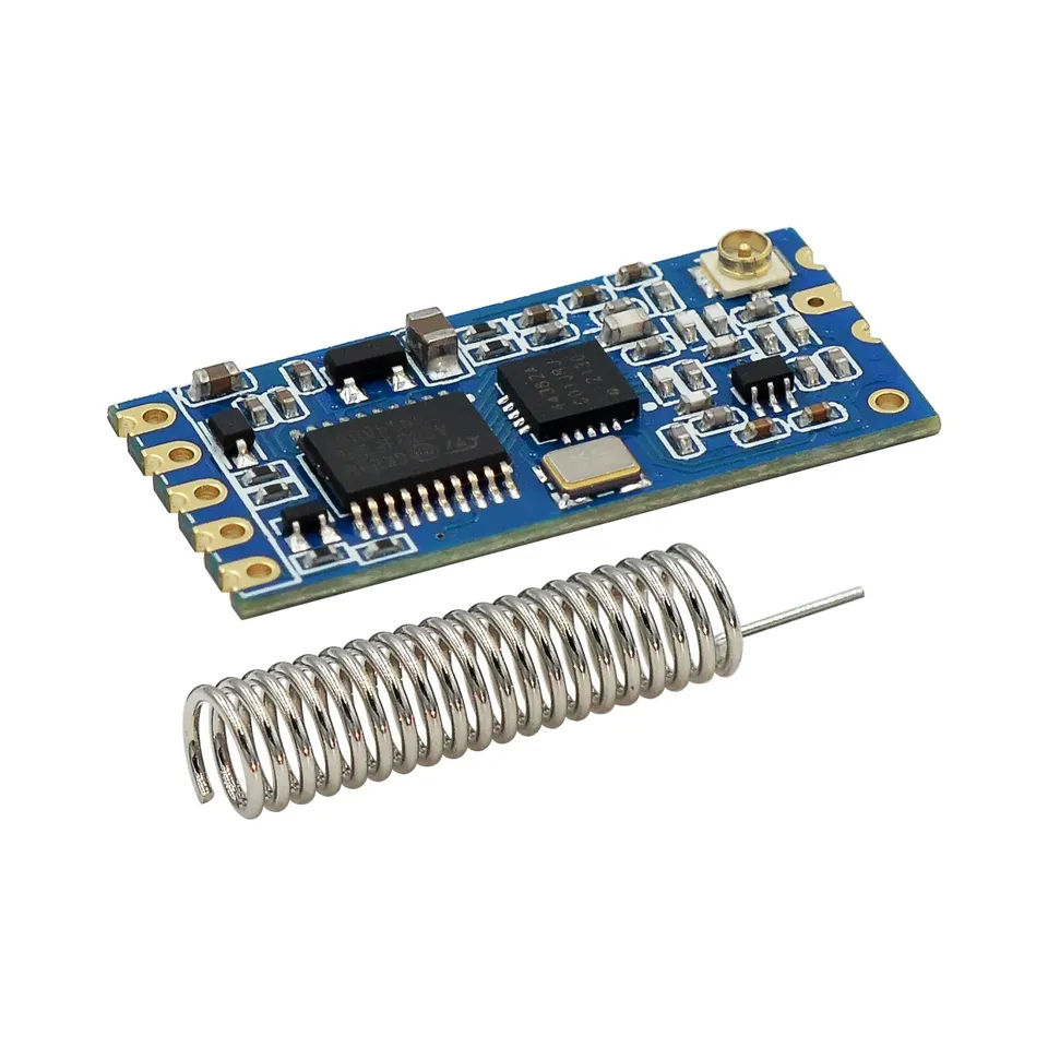 HC-12 SI4438 bezdrôtový mikrokontrolér Serial, 433 s dlhým dosahom, 1000 m s anténou pre Bluetooth