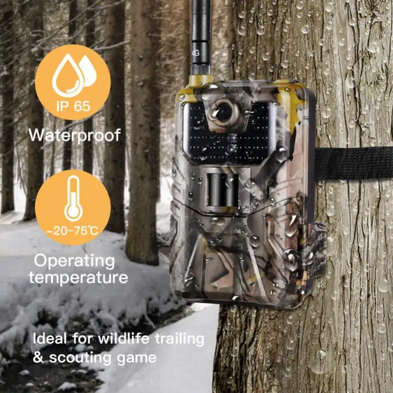 HC900A Wildlife Trail Camera Fotografie Photo Traps Night Vision Hunting Cameas HC900A Sledovanie vodotesných monitorovacích kamier