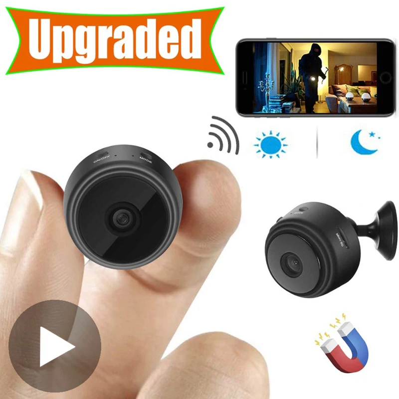 HD 1080p Secret Body Malé mikro video mini kamera WiFi IP Cam s nočným videním snímača pohybu pre mikrokaméru minikaméry na bicykli