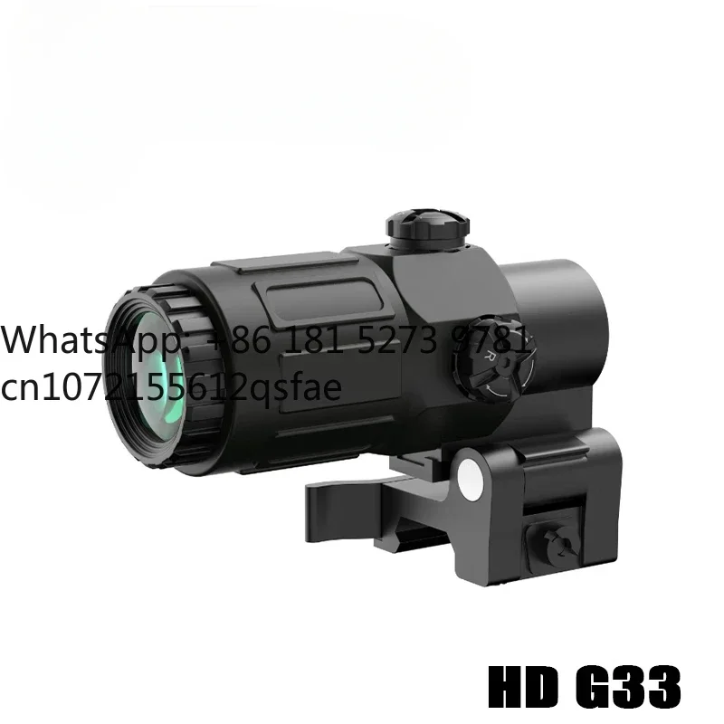 HD G33 Triple Rallove objektív nastaviteľná s nárazovými skrutkami je možné použiť s 558