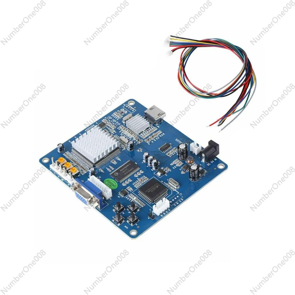 HD Video Výstupná doska prevodníka VGA/RGB/CGA/EGA/YUV na HDMI kompatibilný pre výstup videa Arcade Blue Game Machine