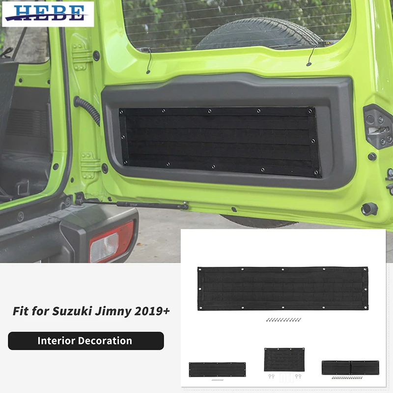 Hebe auto zadné dvere Storage Bag Tailgate Stowing Tidying Bag pre Suzuki Jimny 2019 2020 2021 2022 2023 2024 Príslušenstvo