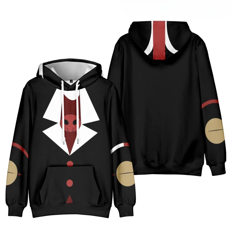 Hell Inn Hoodie Hazbin Hotel Series Muž a dospelé ženy s rovnakou 3D módnou mládežou populárna jeseň a zimný kabát