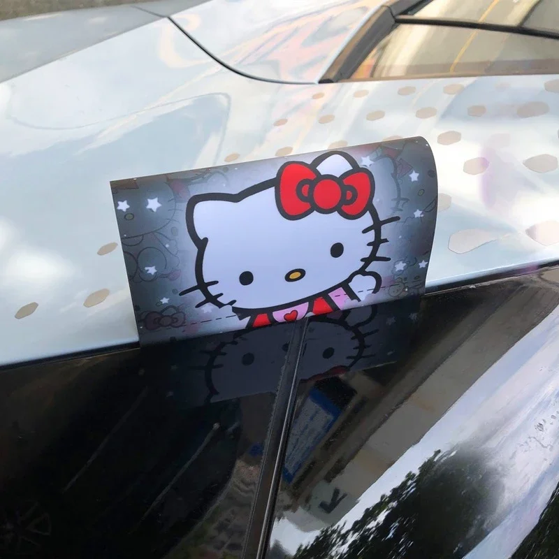 Hello Kitty Car Wash Logo Logo Creative Witerproof Sunkreen Okno Zadné dvere Decoration nálepky nálepky