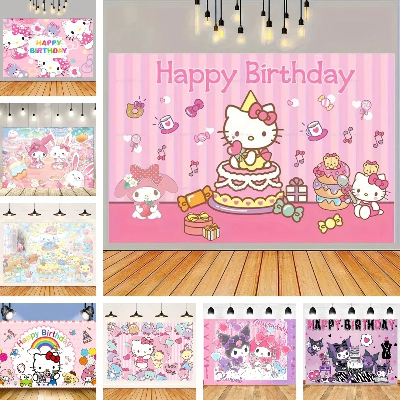 Hello Kitty Kawali Téma pozadia Fotografie Karika