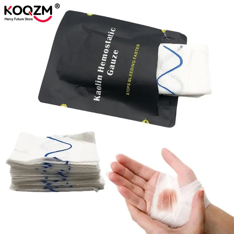 Hemostatická kaolinová gáza bojuje proti núdzové trauma Z-nášk