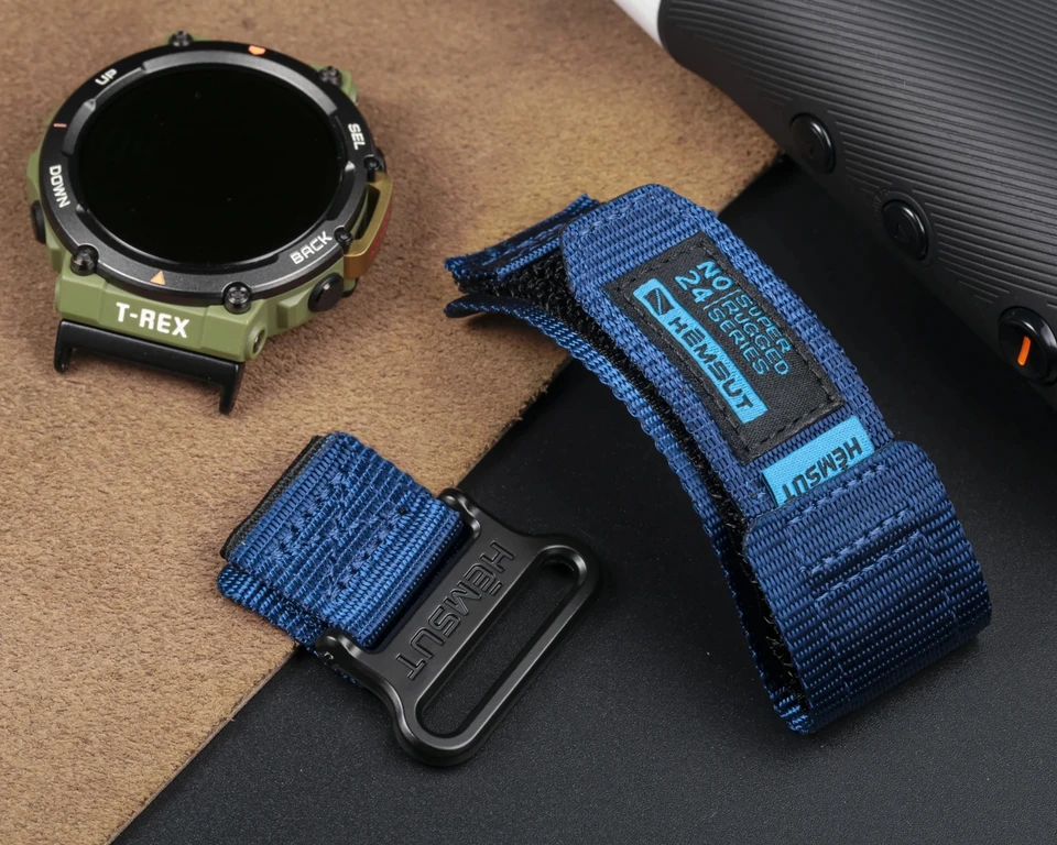 Hemsut Nylon Watch Band pre AmazFit T-Rex 2 náhradné popruhy pre AmazFit T Rex Pro