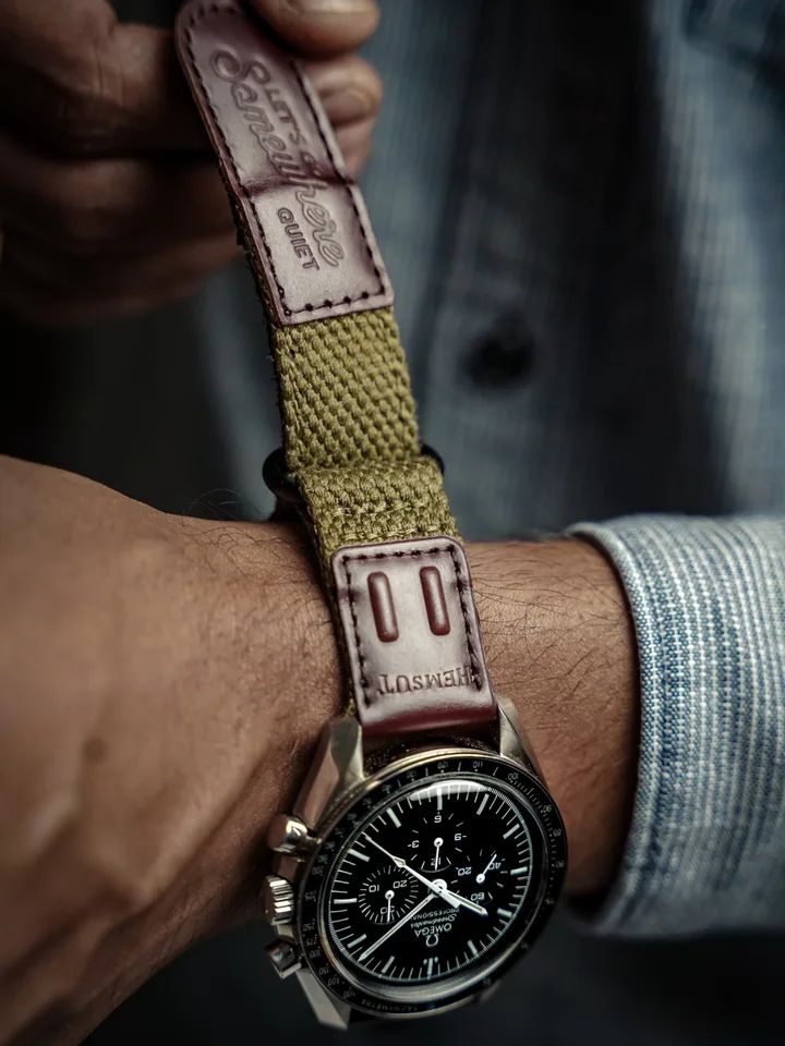 Hemsut Watch Band pre omega nylon rýchle vydanie vojenských štýlov zápästia pre mužov Ženy 20 mm 22 mm