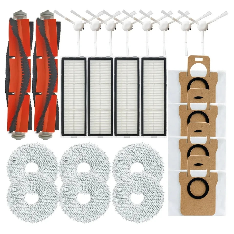 HEPA filter mop pre Xiaomi Mijia omni b101cn/1s/b106 Dreame L10S Ultra/L10S Pro Part Main Side Brush Drach Bag Doplnok