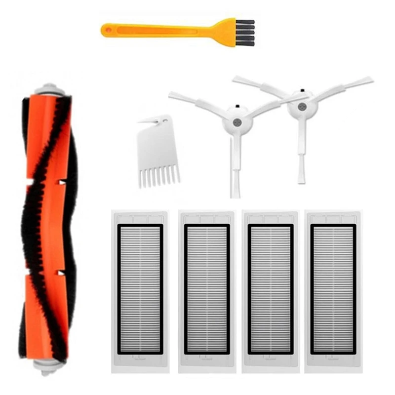 HEPA Filter Side Brush Dust Box pre Xiaomi 1S MI Robot vákuum 2 Roborock S50 S51 S5 VACUUM CELS PUTCORY