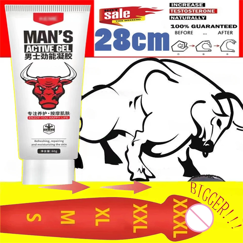 Herbal Big Dick penis zväčšenie krém 60 ml Zvýšenie xxl erekcie veľkosti Produkty Sex Produkty pre mužov Aphrodiziačný gél pre man18+