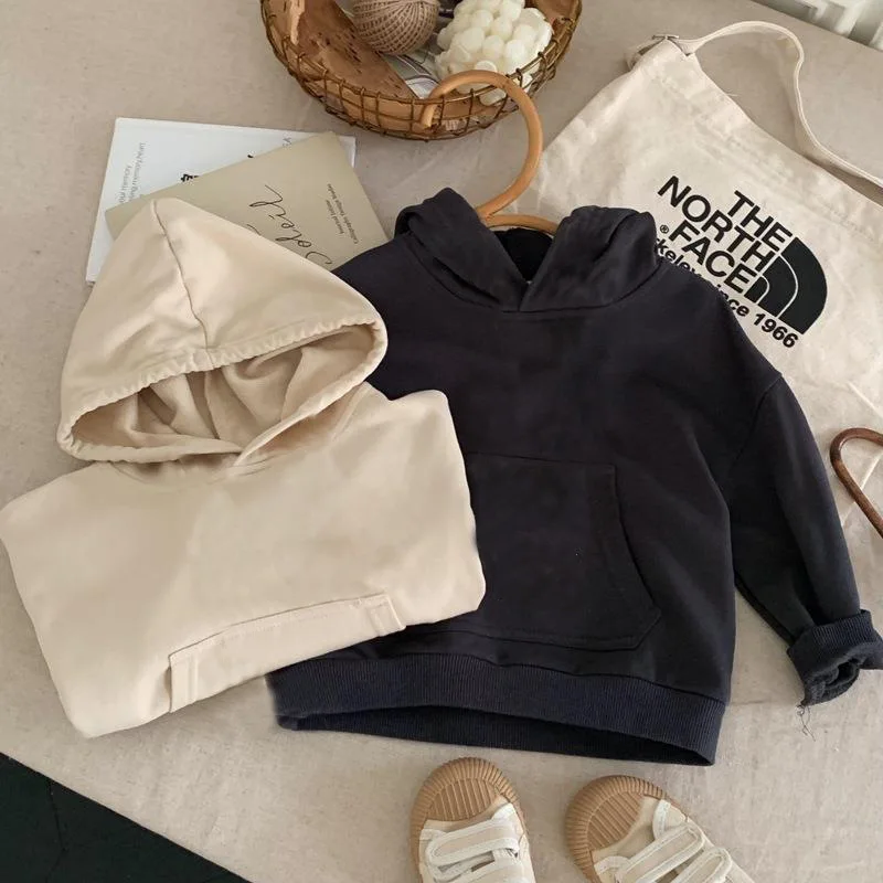 Herbst Winter ätherisches Fleece Oberbekleidung Baby Jungen Mädchen Mikina Topskinder Kleidung Warte Solide für Kinder Jack