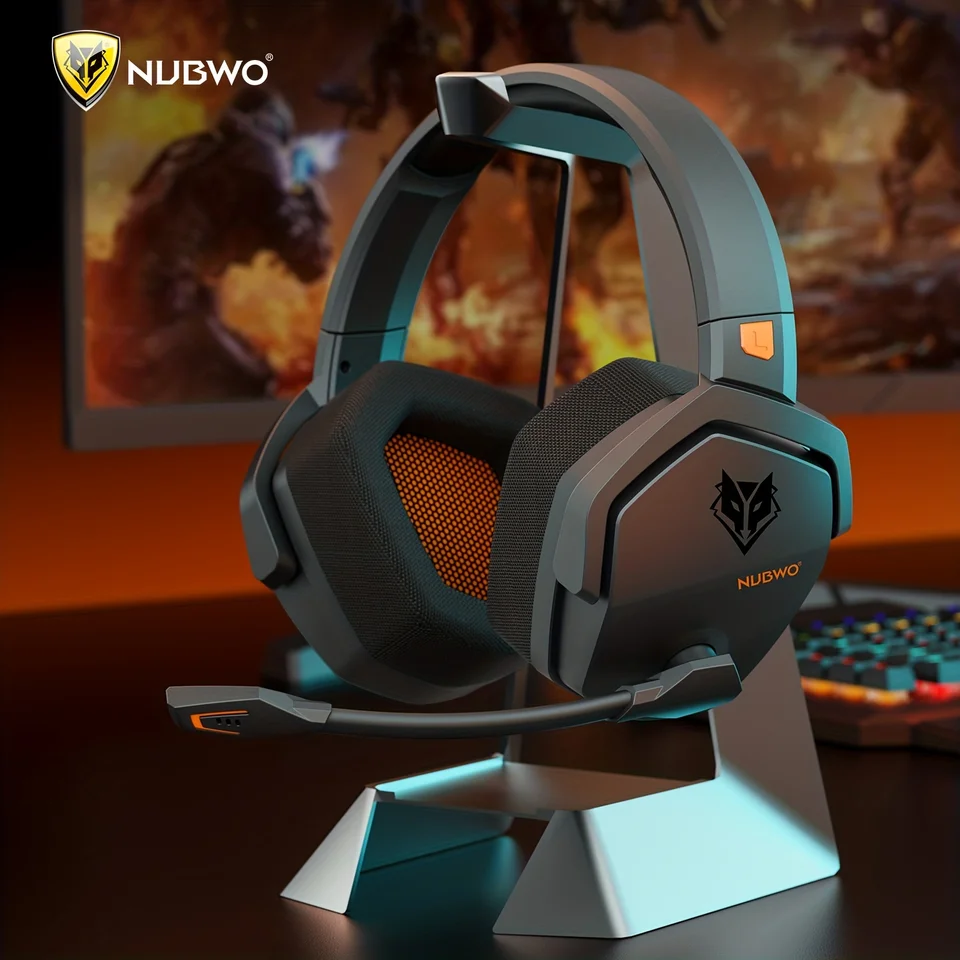 Herná náhlavná súprava NUBWO G06 pre PS5, PS4, Xbox, PC, Mac, 2,4 GHz Ultra-nízku latenciu hluku Bluetooth slúchadlá s mikrofónom