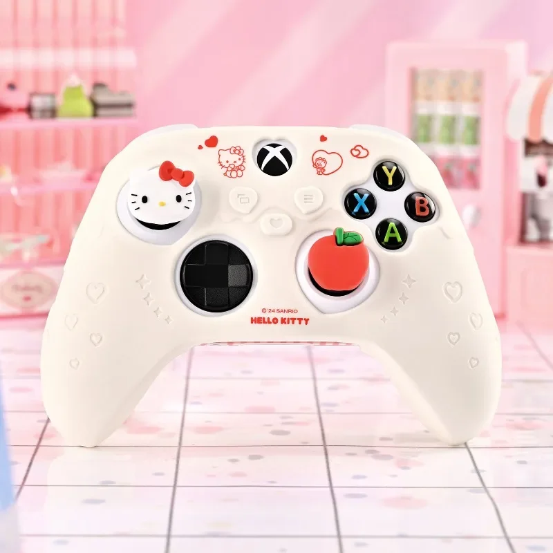 Herné príslušenstvo Sanrio postava Hello Kitty Kuromi Xbox Ovládač Ochranné rukávy Anti-Strip a Anti-Sweat Silikone Sleeve