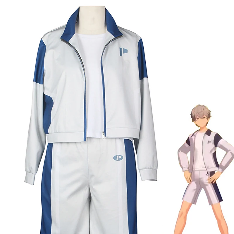 Herné súbory hviezdy ES2 Cosplay kostým pre dospelých unisex top shorts Sportwear Uniform Suit Halloween neformálny outfit
