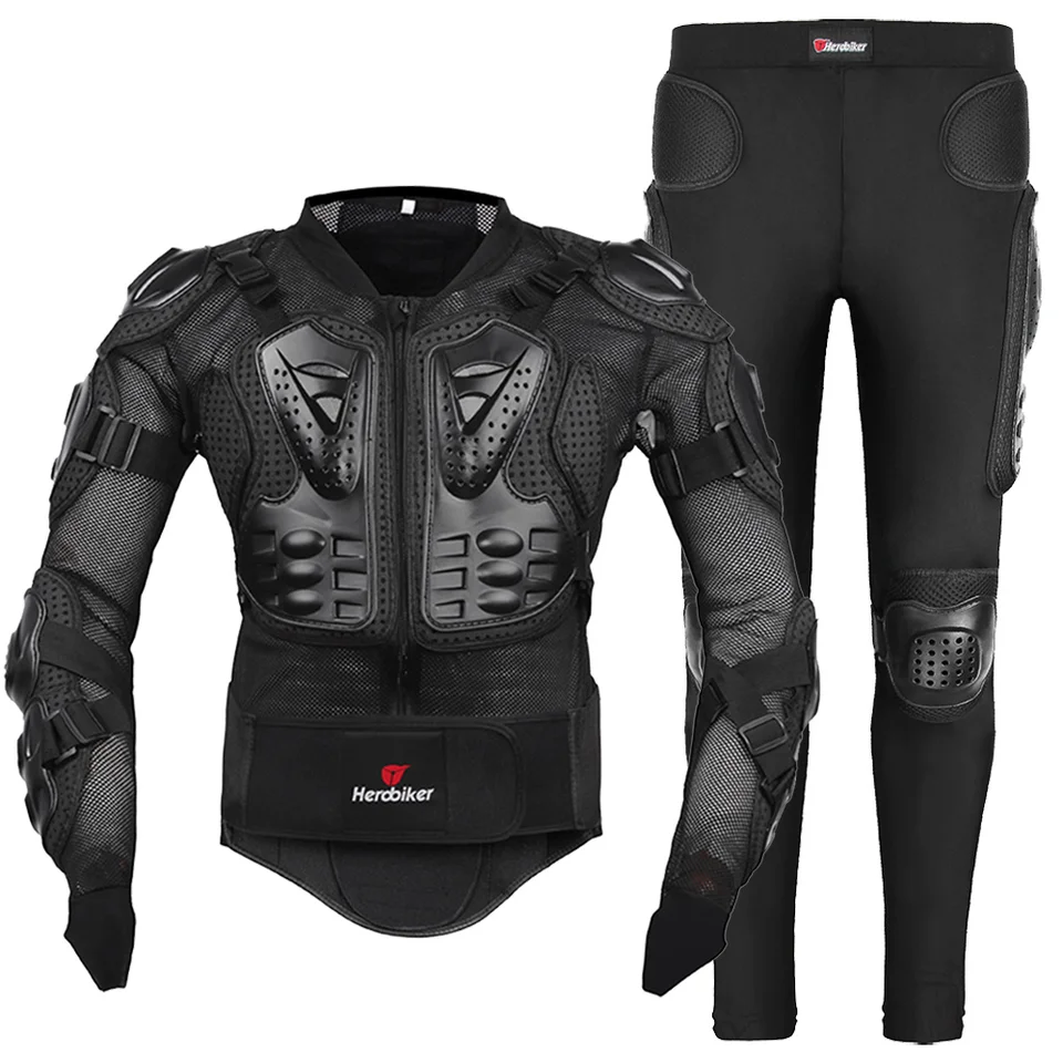 Herobiker Motokross bunda Men Body Armor Motorcycle Armor Bicycle Racing Bunda Riding Motorbike Moto Protection S-5XL