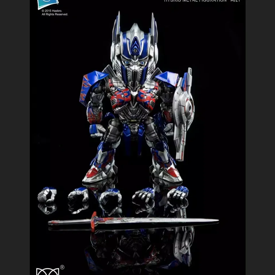 Herocross HMF021 Transformers: Age of Extinction Optimus Prime Prime Super zliatiny akčné figúrky modelu hračky zberné ozdoby Darček