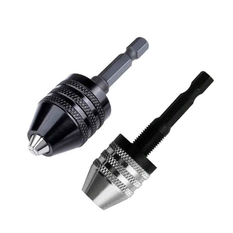 Hexagonálna rukoväť Twist Drill Chuck pre 0,3 6,5 mm bity viac funkčné odolné trvanlivé dropship