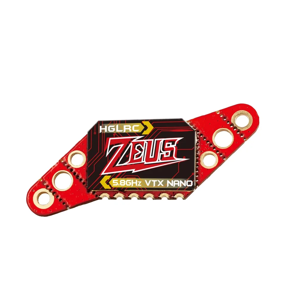 HGLRC Zeus nano VTX 350MW FPV 5,8G 2,4G 40 Sstavaný mikrofón 16/20/25,5 mm otvor pre RC FPV vysielač VTX VLATICKÝ VLASTNÍK