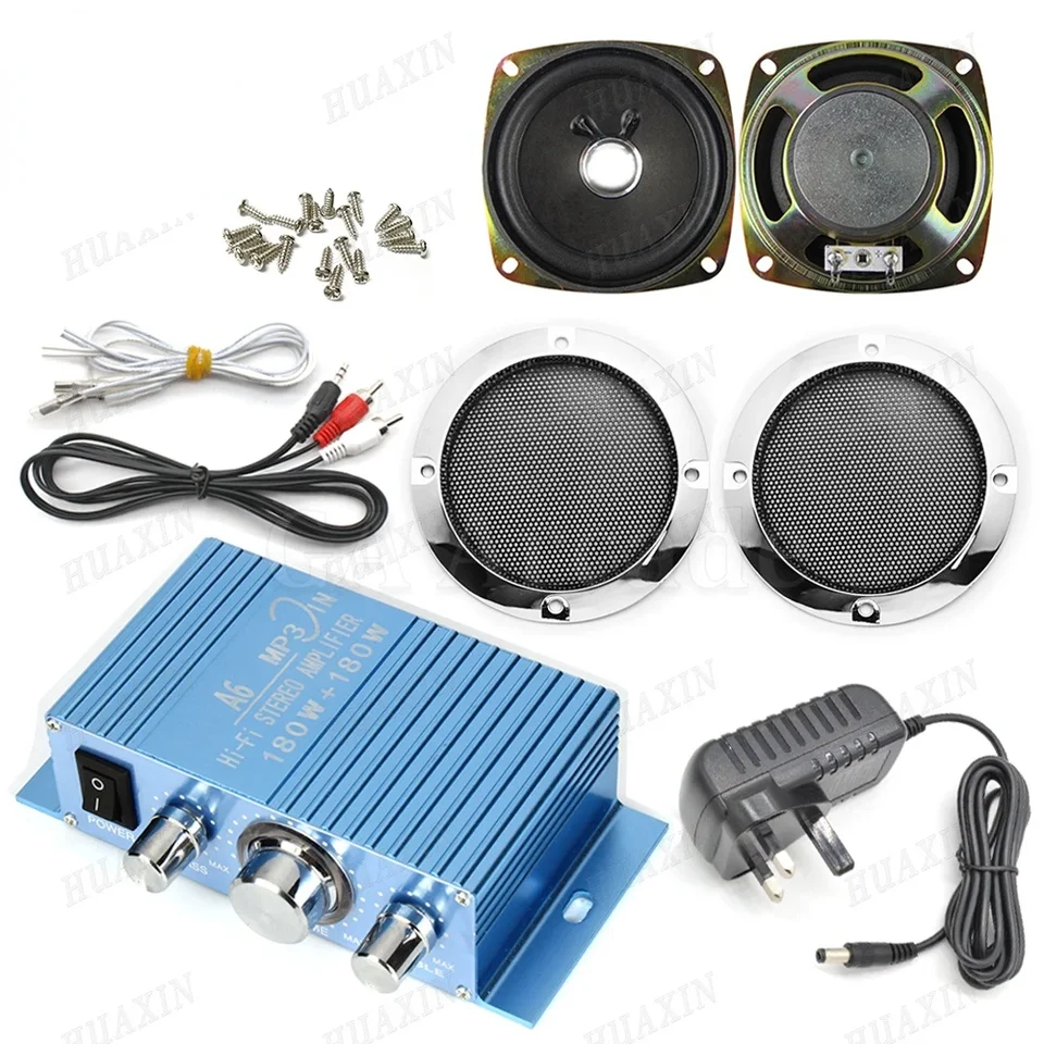 Hi-fi audio stereofónny zosilňovač pre arkádovú hru, zvuková súprava, 4inch 8ohm 5W reproduktor pre Raspberry Pi, viacstranné PCB pinball Machine