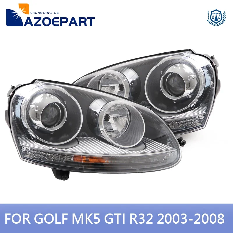 HID SMOKOVANÉ SVETLO SVETLO LAMP pre VW GOLF MK5 GTI 2005 2006 2007 2008 2009