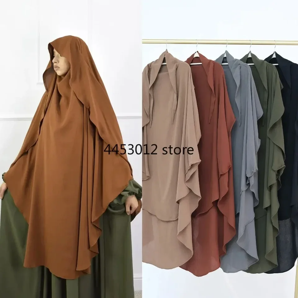 Hidžáby Khimar Vysoko kvalitné moslimské modlitebné modlitba Modlitba dlhý hidžáb Veľkoobchod Islamské oblečenie Burqa Headdress