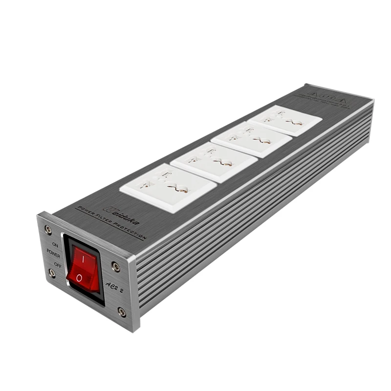 HIFI Audio Weiduka AC 2.2 Elektronický filter Socket Power Conditioner Power Strip Outlet Ochrana predpätia v USA EÚ UK Power kábel